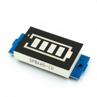 LCD индикатор заряда 1S LiPo/Li-ion аккумулятора