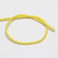 Провод силиконовый 28AWG (0,08 кв.мм) желтый, 2м.