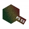 Краска для поликарбоната PS-53 черная с золотистыми блестками, спрей 100 мл