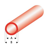 Трубка красная 3,0/4,0 мм, L=330 мм (426-55-3)