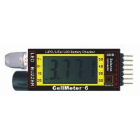 Тестер аккумуляторов LiPo CellMeter-6