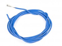 Провод силиконовый 20AWG (0,5 кв.мм) синий, 1м.
