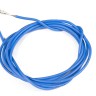 Провод силиконовый 20AWG (0,5 кв.мм) синий, 1м.