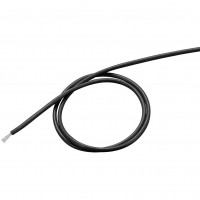 Провод силиконовый 22AWG (0,35 кв.мм) чёрный, 2м.