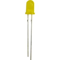 Светодиод желтый 5 мм, 20мА, 5 шт.