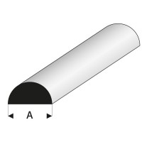Пруток полукруглый 4,5 мм, L=330 мм (401-59-3)