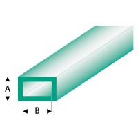 Трубка прямоугольная зеленая 2,0/4,0 мм, L=330 мм (444-53-3)