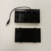 Батарейный отсек на 8 АА закрытый с разъемом Arduino