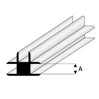 Профиль соединительный "T" 1,5 мм (447-52-3)