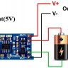 Модуль зарядки для 1S Li-Ion аккумулятора на TP4056